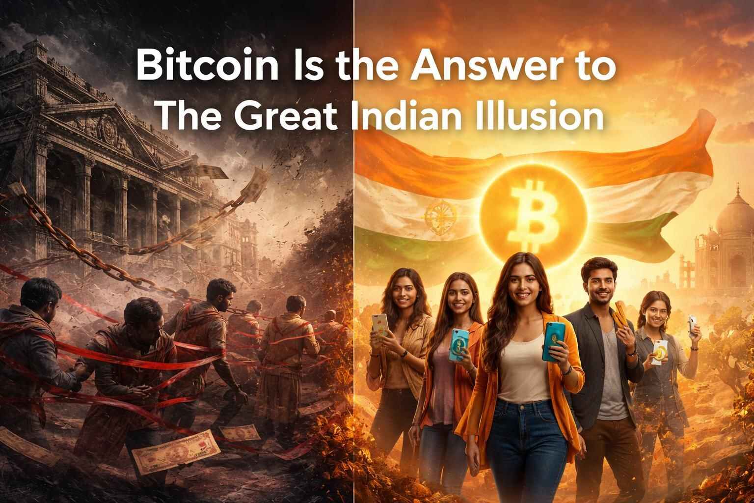 Bitcoin Is the Answer to The Great Indian Illusion: Documentary Review